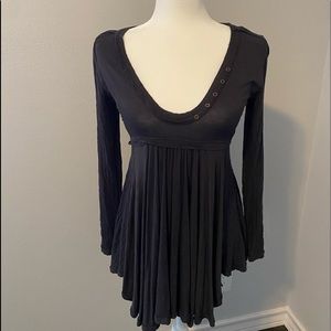 Free People Black Dress